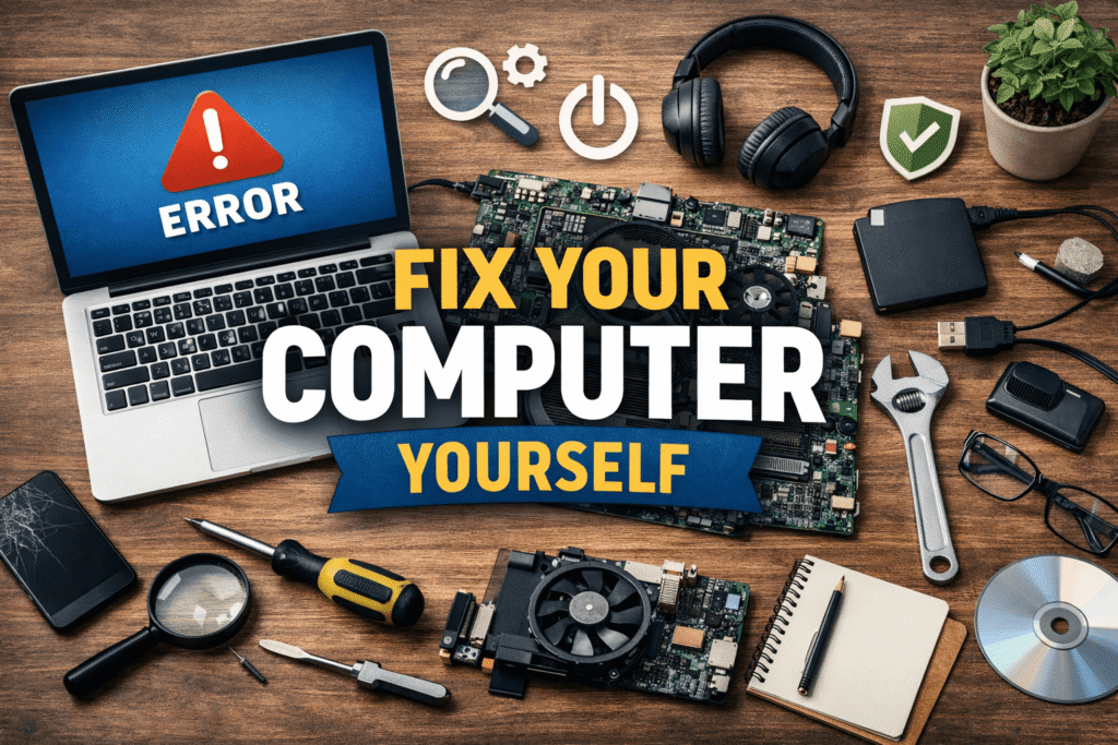 How to Fix Any Computer Problem Yourself — 7 Proven DIY Tips