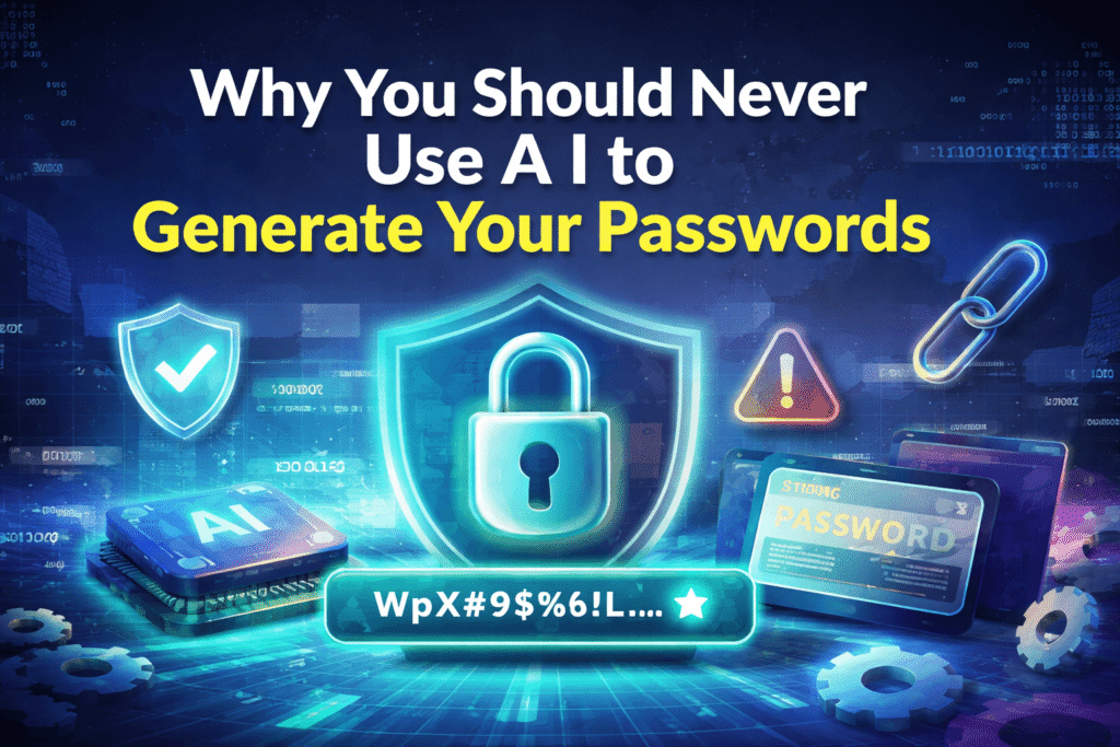 Why You Should Never Use AI to Generate Passwords | Online Security Tips