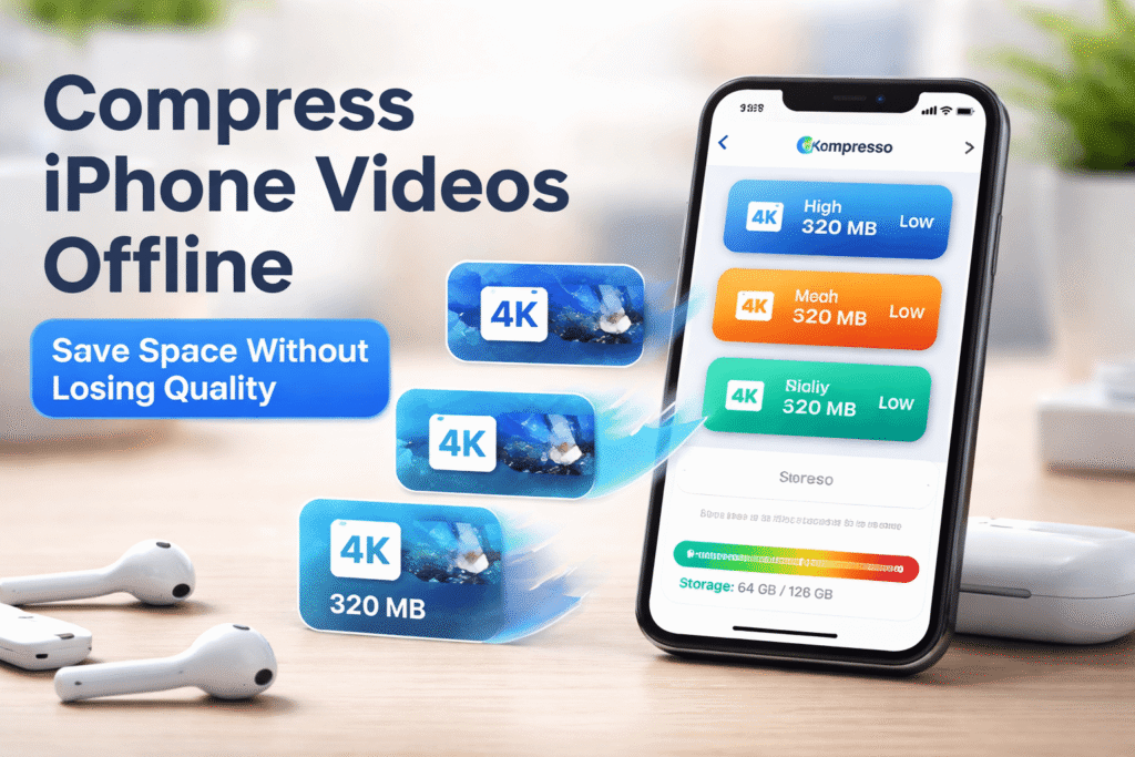 This Free iPhone App Lets You Compress Videos Offline Without Losing Quality